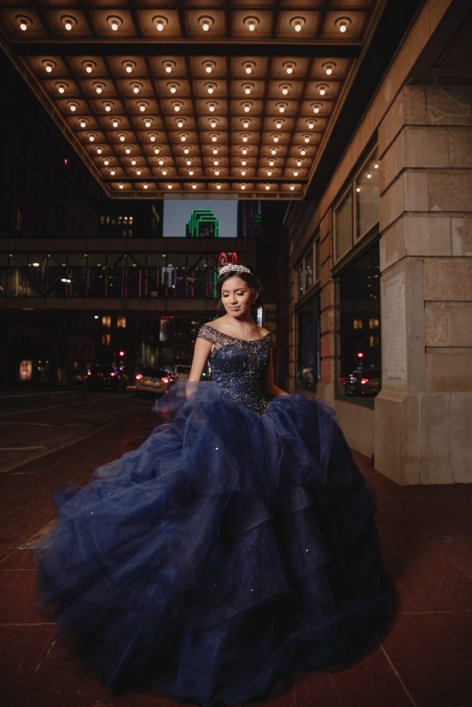 Quinceanera Photoshoot in Downtown Dallas